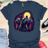 Bulldog & Moon - V2 - Stylish Red Eye T-Shirt